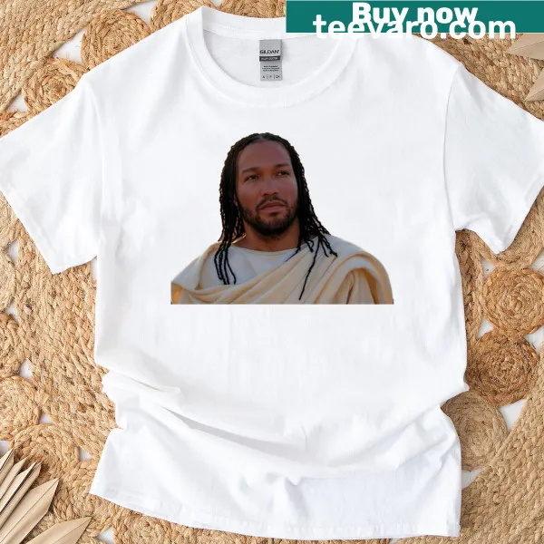 Typography T-shirt featuring Jalen Brunson with the text 'Savior of The Garden'