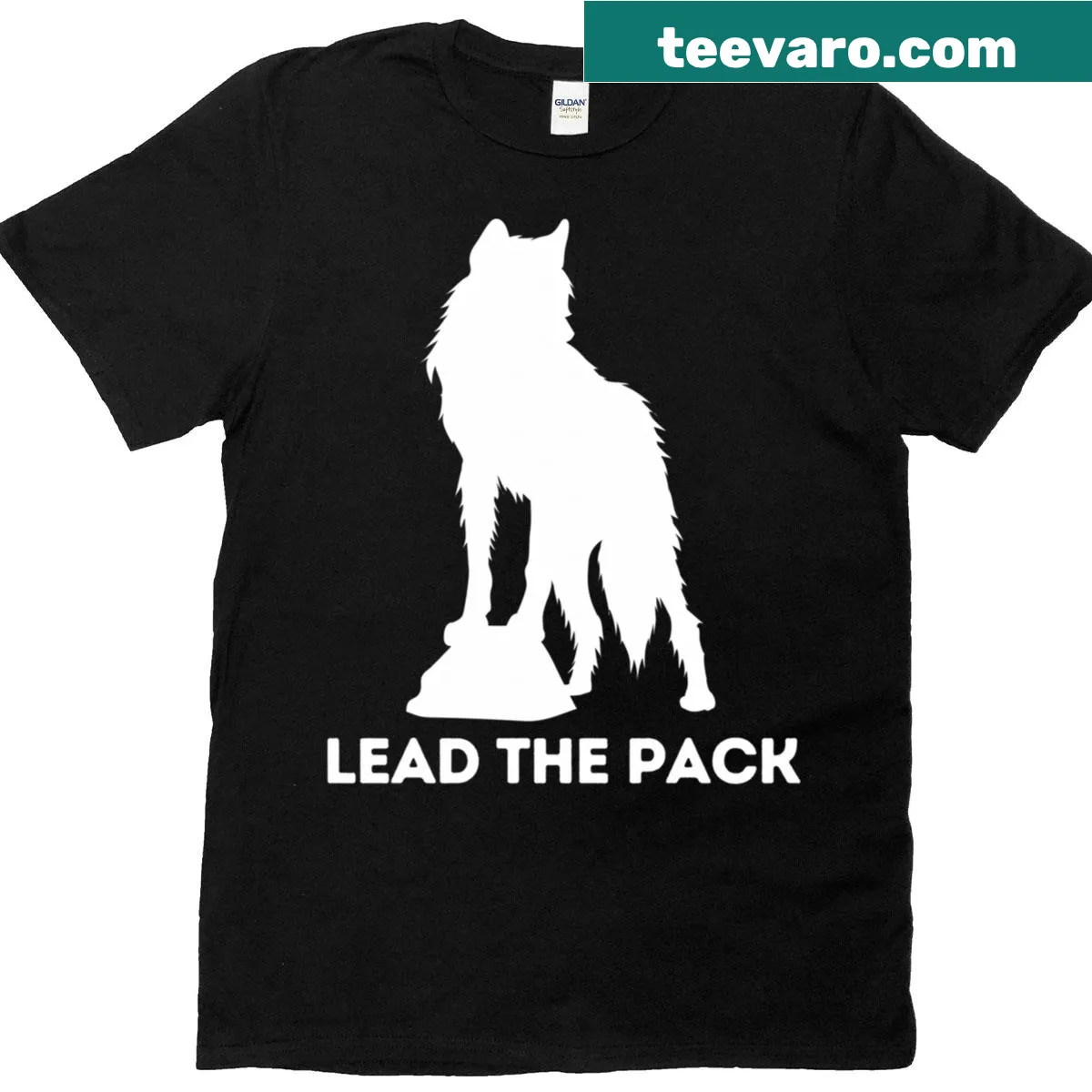 Illustration emphasizing leadership on a T-shirt — on a men's t-shirt