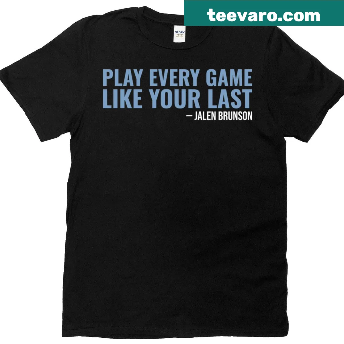 Inspirational Jalen Brunson quote sports T-shirt — on a men's t-shirt