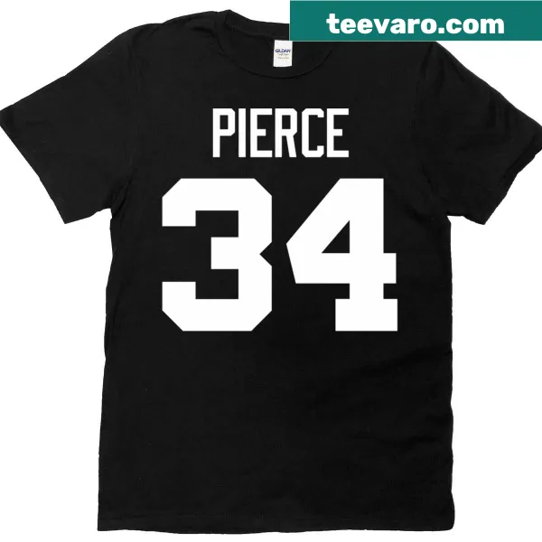 T-shirt featuring Paul Pierce and the number 34