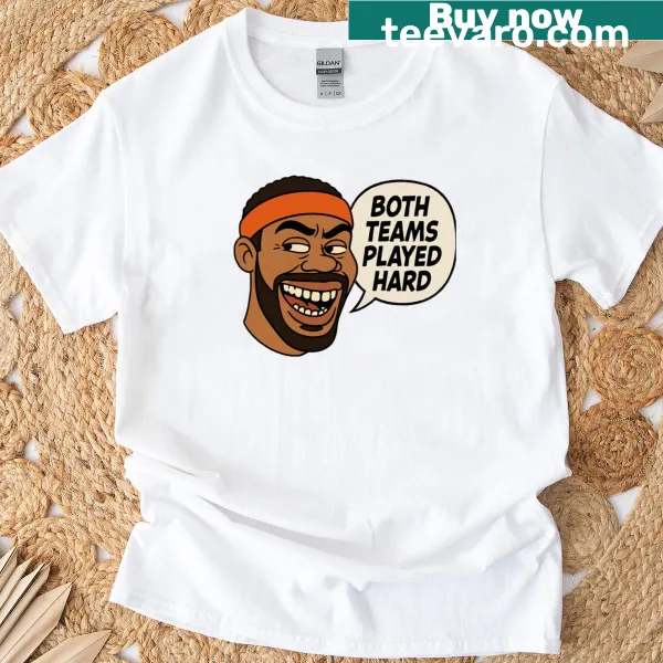 T-shirt featuring Rasheed Wallace quote and Knicks branding