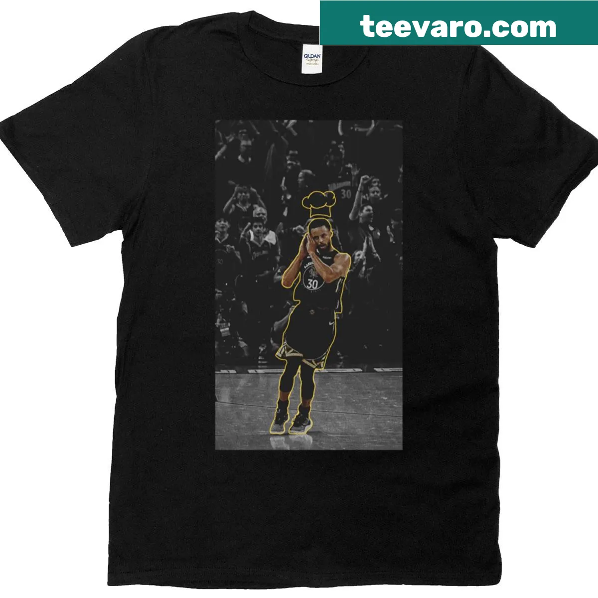 Bold Oversized T-shirt with 'The Best Shooter Ever' graphic. — on a men's t-shirt