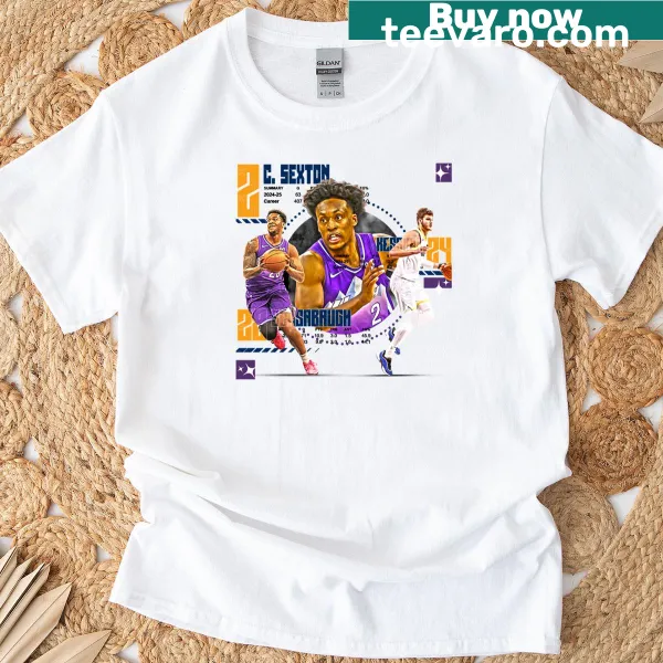 Utah Basketball Squad Design T-shirt featuring a dynamic team graphic