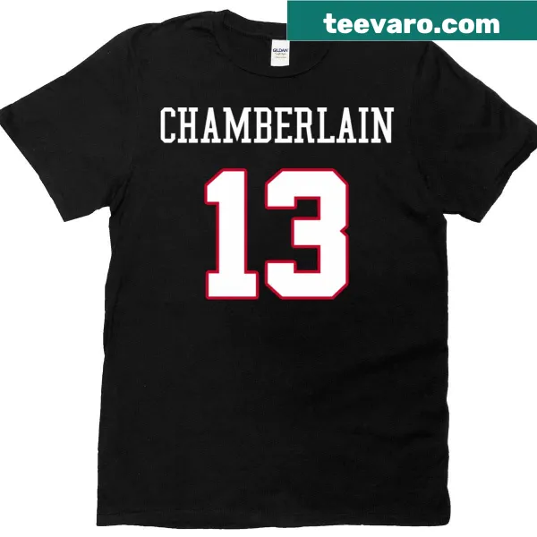 T-shirt honoring Wilt Chamberlain with Sixers design