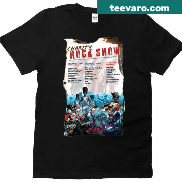 Commemorative T-shirt for a special edition show with unique graphics