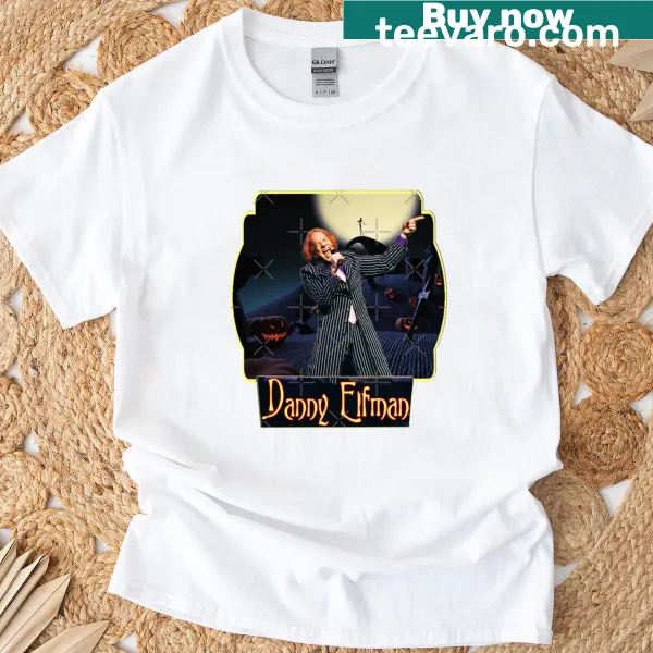 Oversized tribute shirt featuring quirky illustrations of soundscore artists