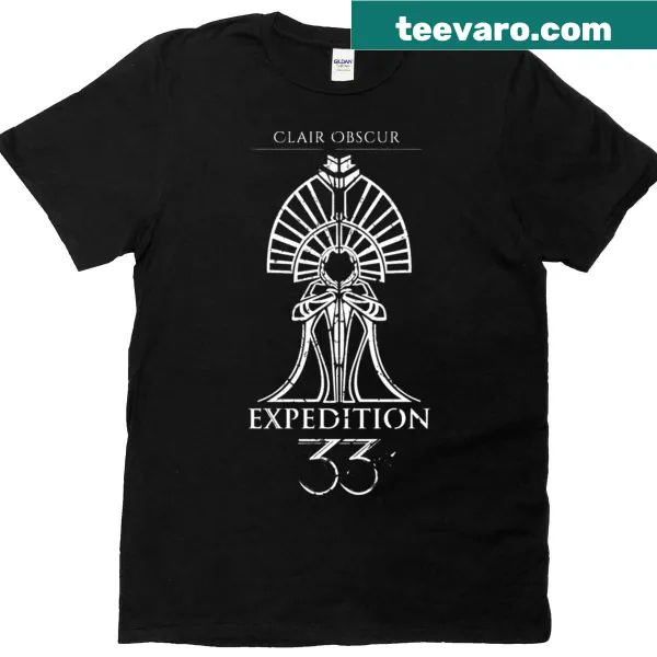 T-shirt featuring a whimsical design inspired by The Paintress.