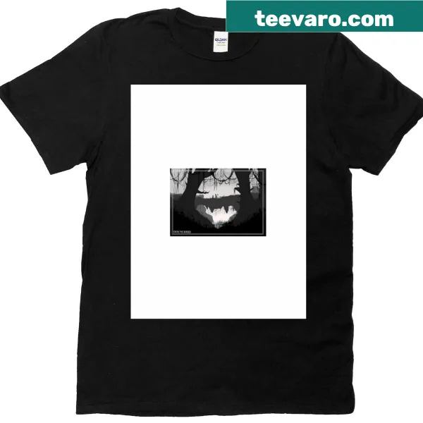 Graphic tee with bold typography saying 'Cross The Border 1'