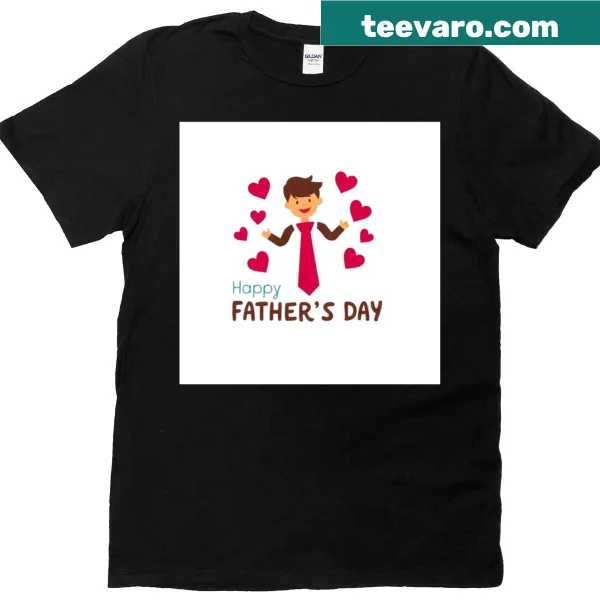Oversized t-shirt for Father's Day with a heartfelt design