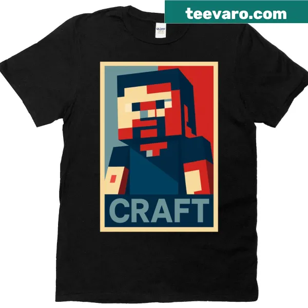 Craft-themed T-shirt celebrating creativity and imagination