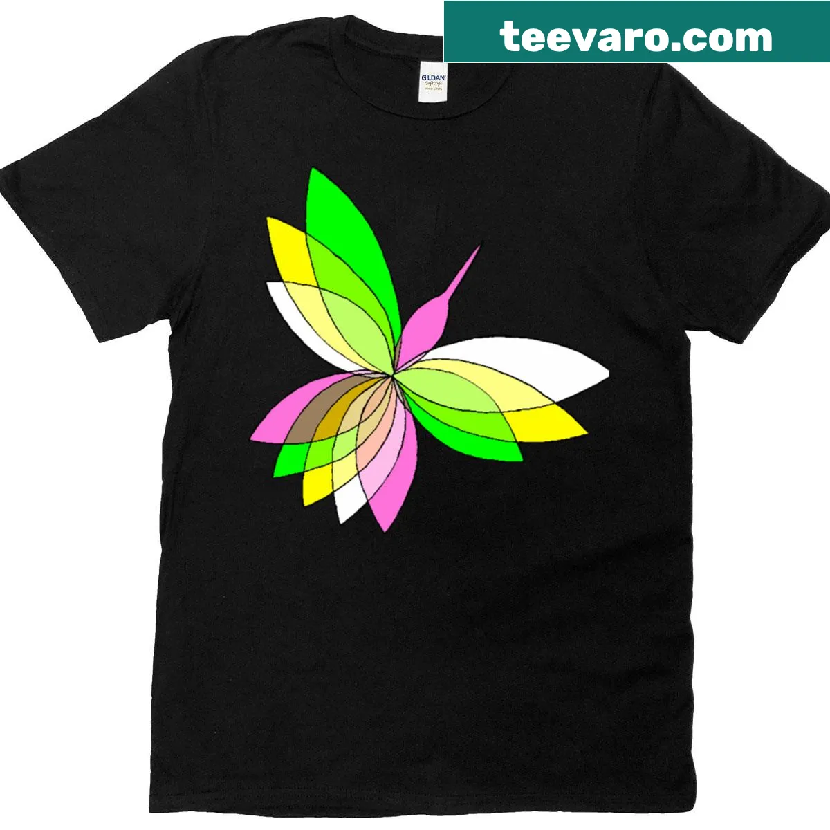 Hummingbird-themed T-shirt celebrating nature in spring — on a men's t-shirt