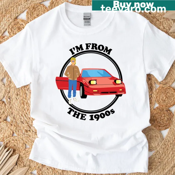Nostalgic T-shirt declaring origin from the 1900s