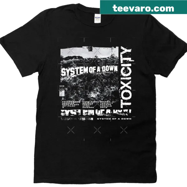 Retro 90s band t-shirt with iconic music design