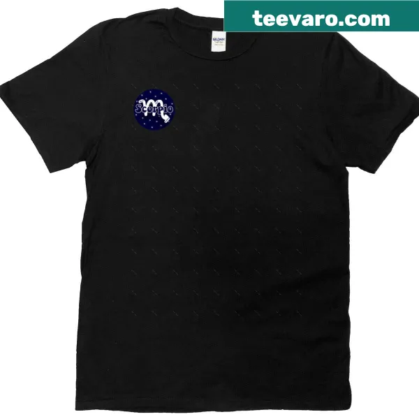Oversized Scorpio Zodiac Sign T-shirt with a unique graphic design