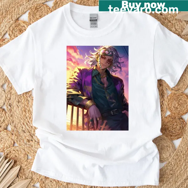 Illustration of Hashira on a student-themed T-shirt