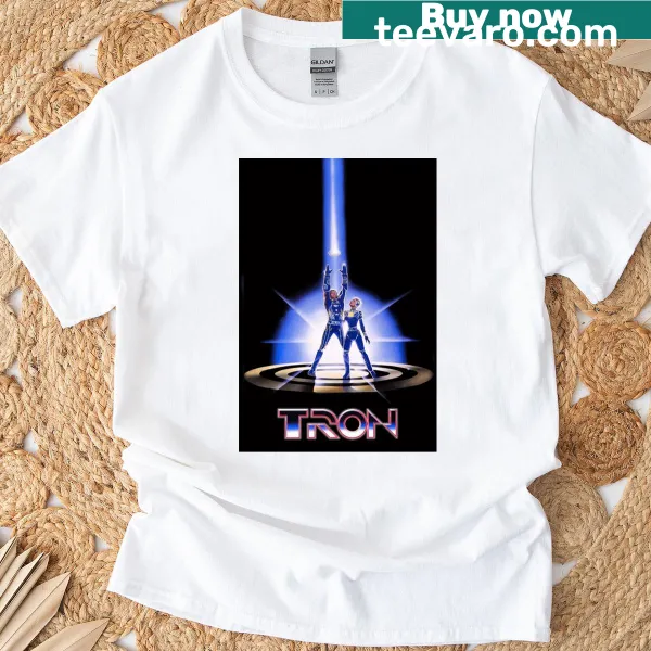Minimalist design inspired by Tron with sleek graphics