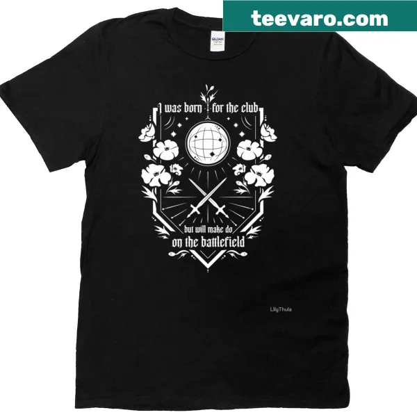 Oversized T-shirt with bold text 'Will Make Do On The Battlefield'