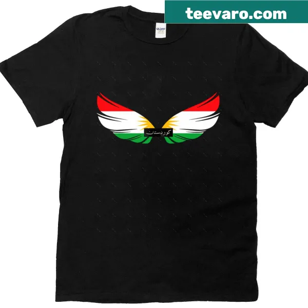 Oversized t-shirt depicting the Wings Of Kurdistan design