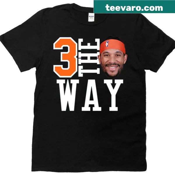 Knicks T-shirt featuring '3 The Hart Way' in bold typography