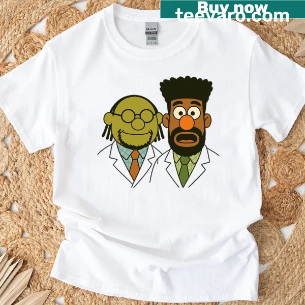 Brunson and Beaker illustration on Knicks T-shirt