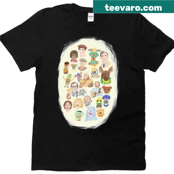 Nostalgic T-shirt featuring elements from 80s childhood culture