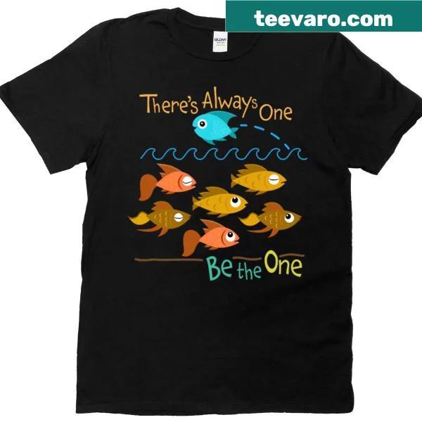 Inspirational Dare To Be Different T-shirt with motivational quote