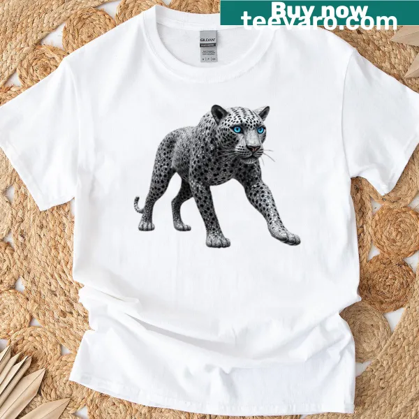 Bold illustration T-shirt featuring a roaring animal graphic