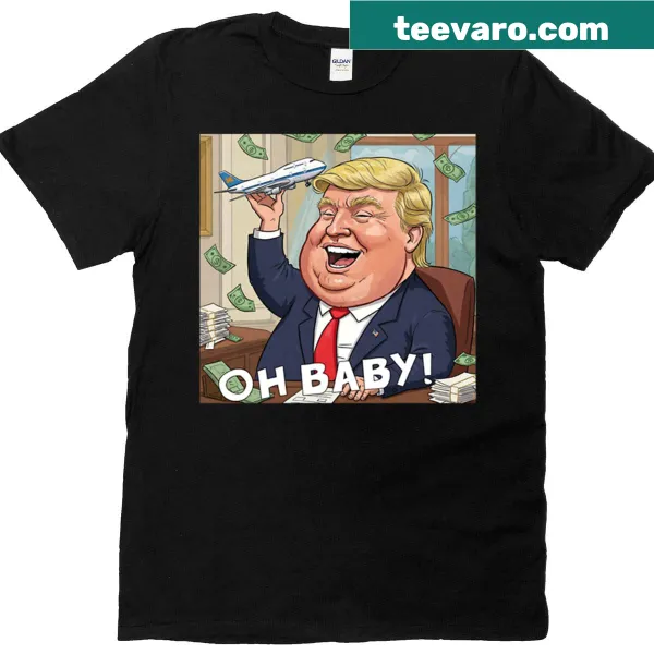 Humorous oversized t-shirt featuring 'Donny The Briber Lover' text