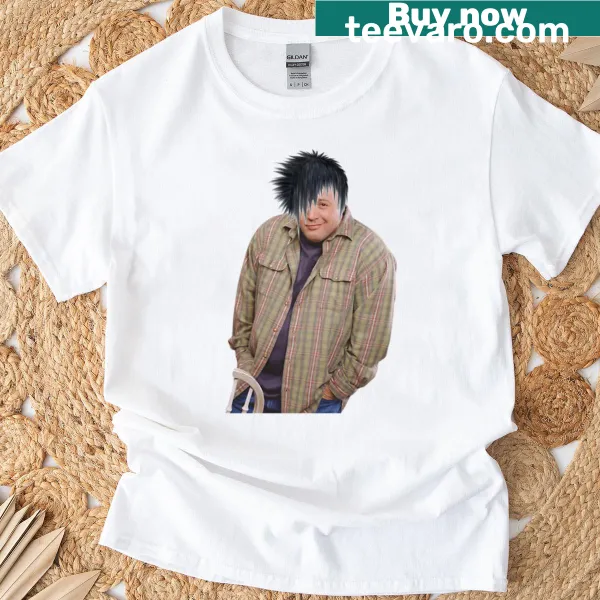 Emo Shy Kevin meme graphic on a humorous t-shirt for teens
