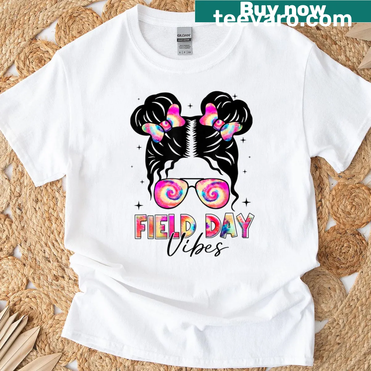 Funny field day t-shirt for kids featuring playful design — on a men's t-shirt