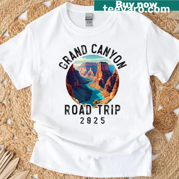 Grand Canyon souvenir t-shirt celebrating family road trips