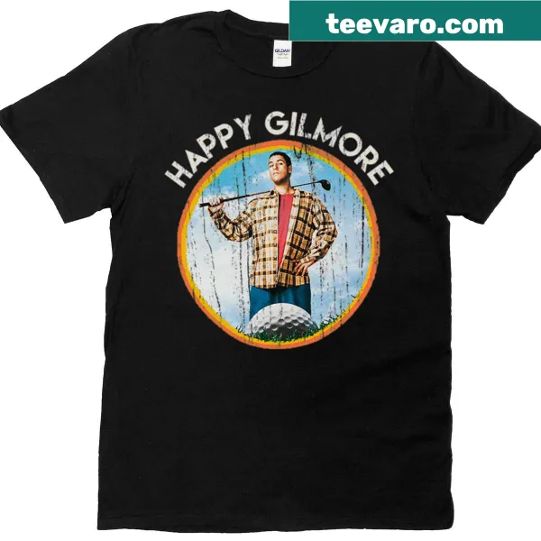 T-shirt celebrating the movie Happy Gilmore