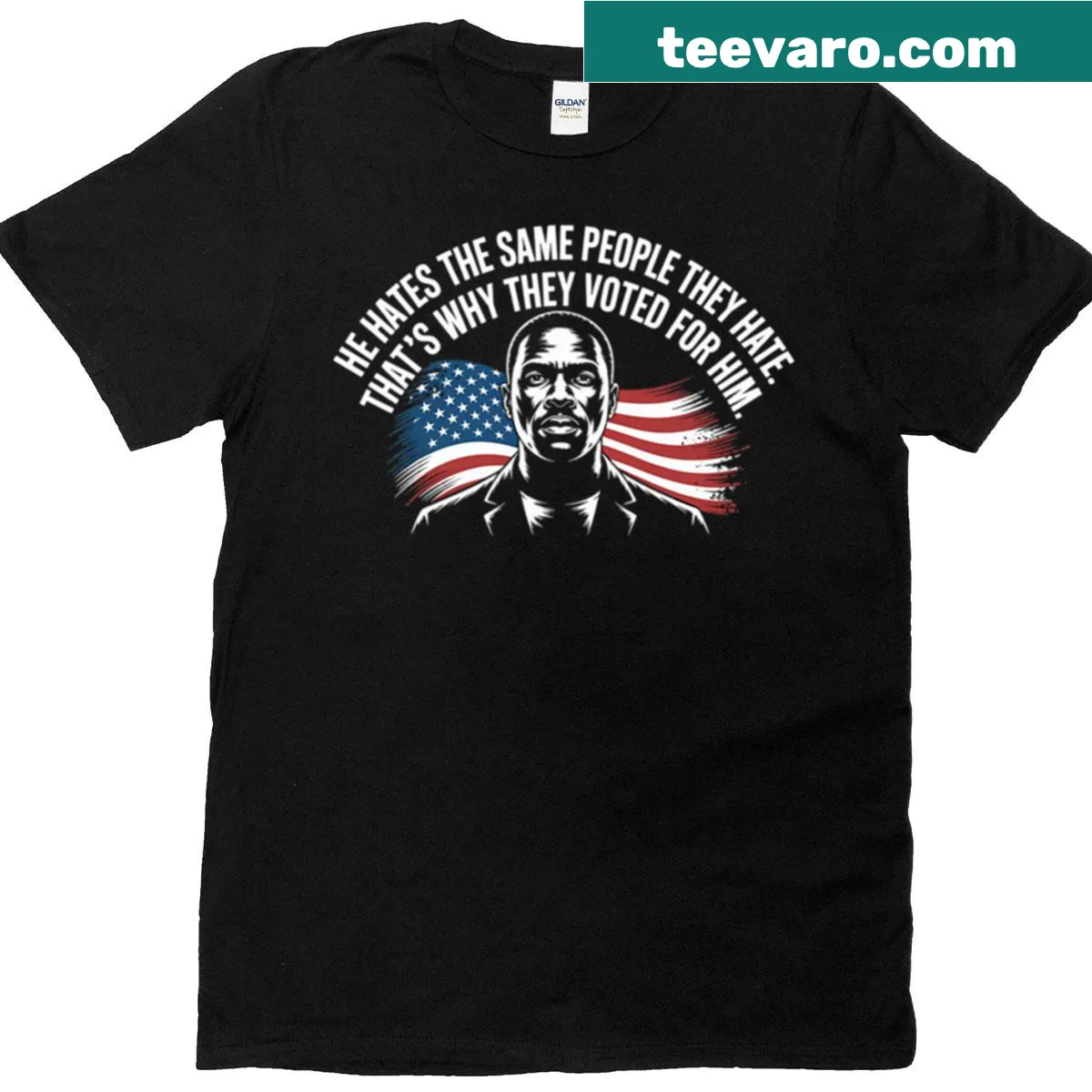 Black Pride motivational T-shirt with a powerful saying. — on a men's t-shirt