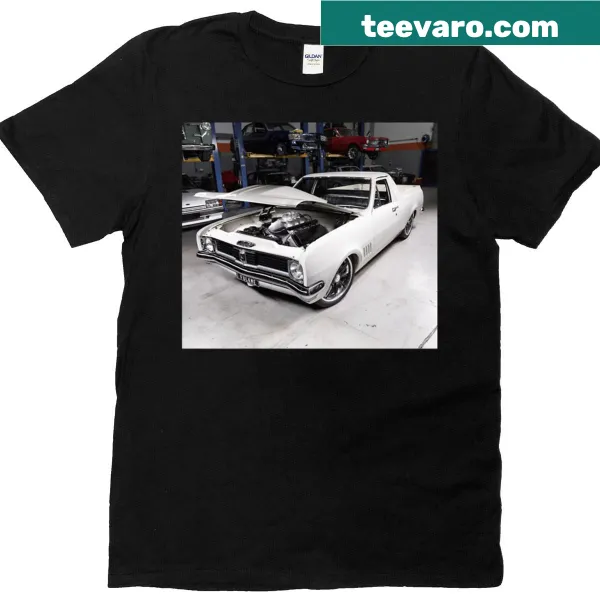 Vintage graphic of a Holden HK Kingswood Ute T-shirt