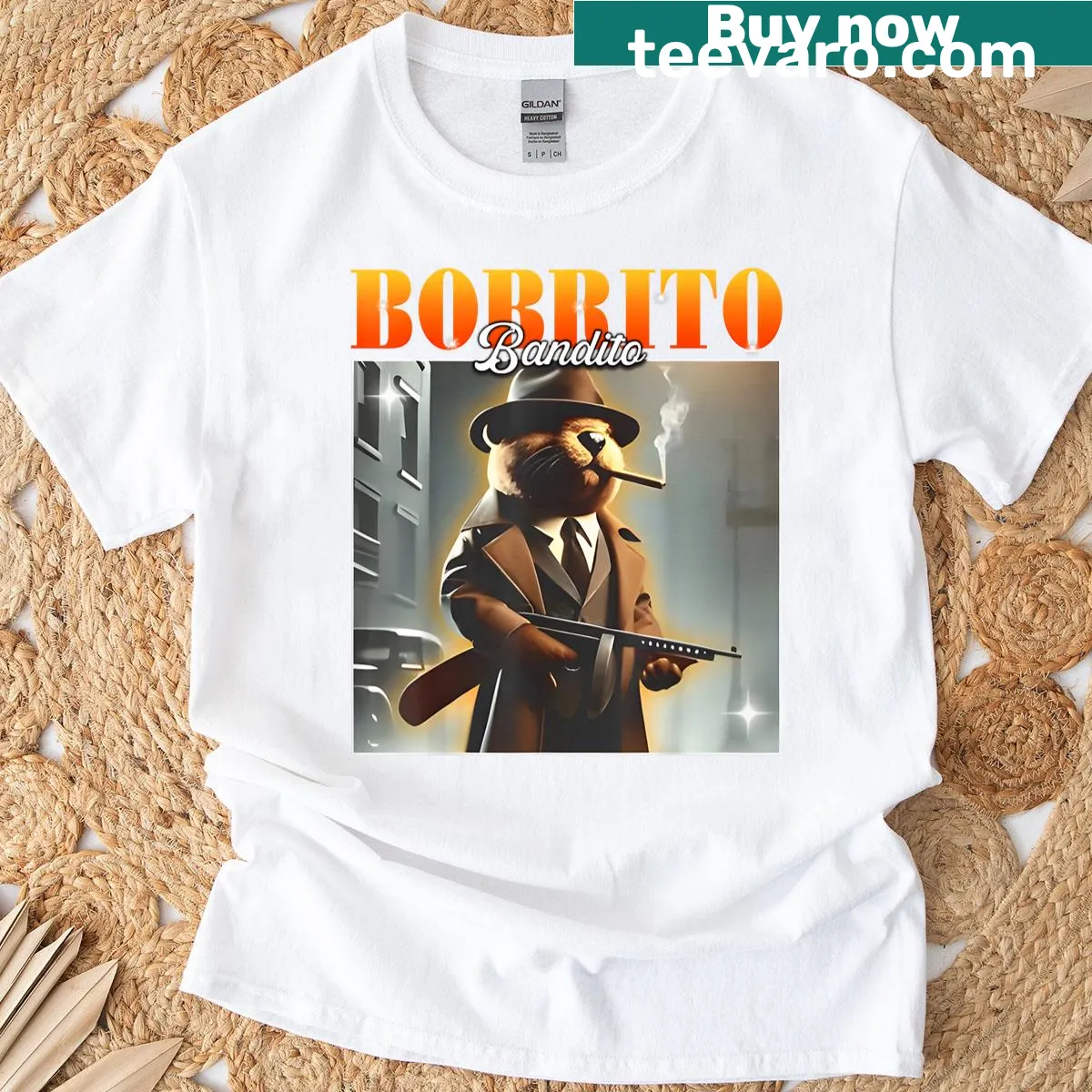 Funny Gen Z T-shirt with playful text — on a men's t-shirt
