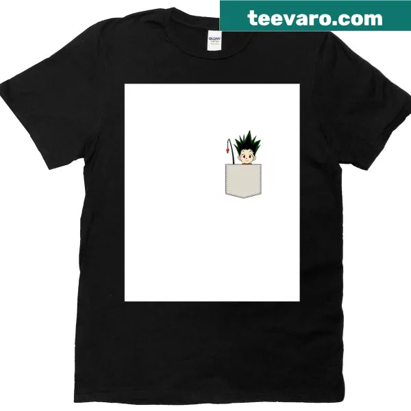 Graphic T-shirt featuring Gon from Hunter X Hunter anime