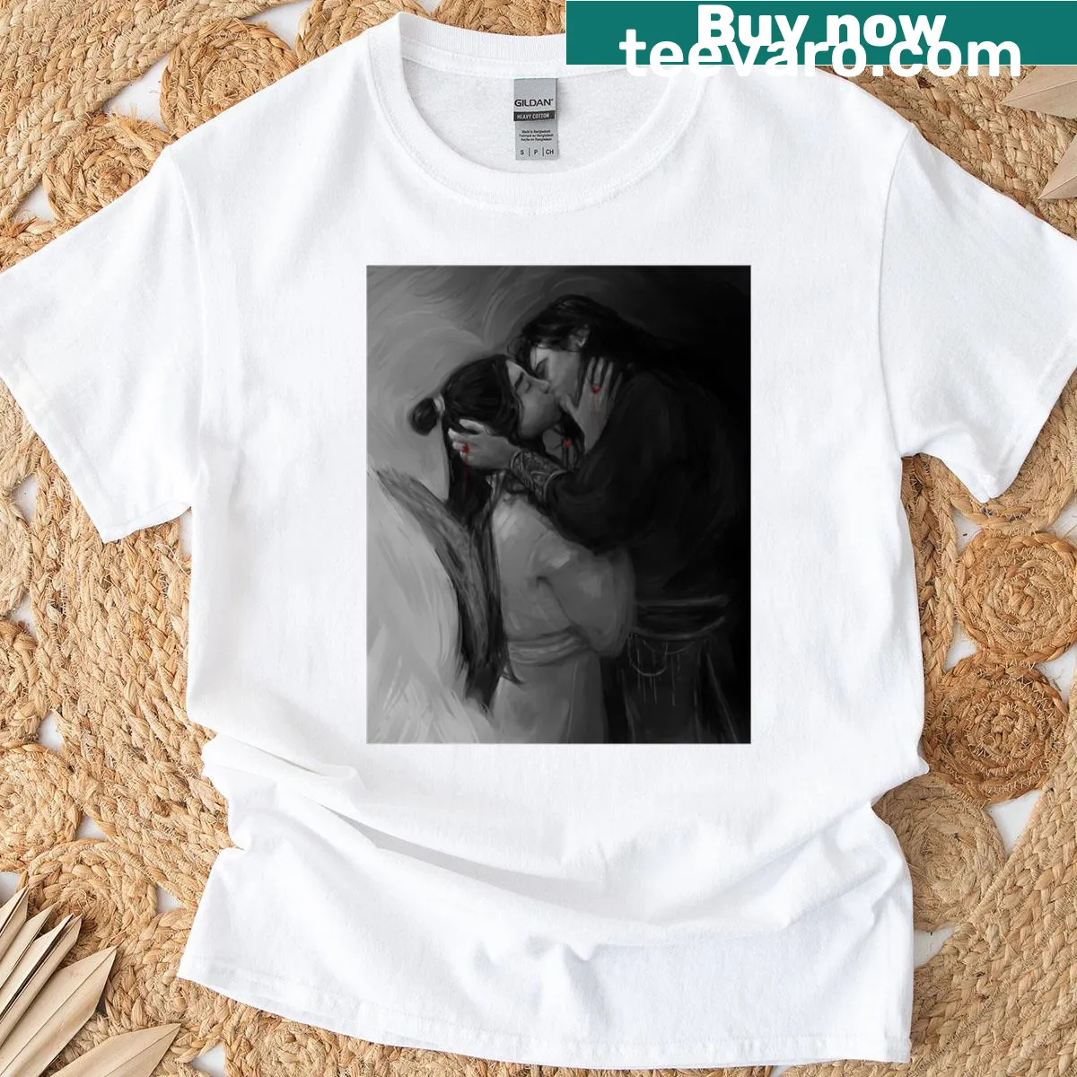 Humorous husband graphic T-shirt with playful text — on a men's t-shirt