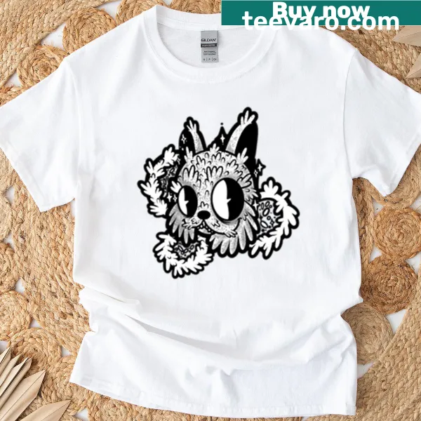 Retro tattoo style T-shirt featuring magical creatures
