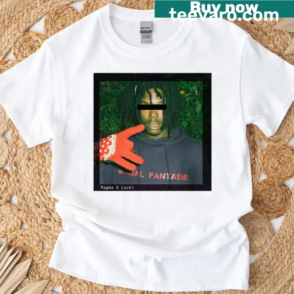 Magma X Lucki Trapp Era T-shirt featuring unique graphic