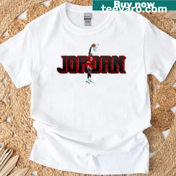 T-shirt with bold text 'Greatest' honoring Michael Jordan