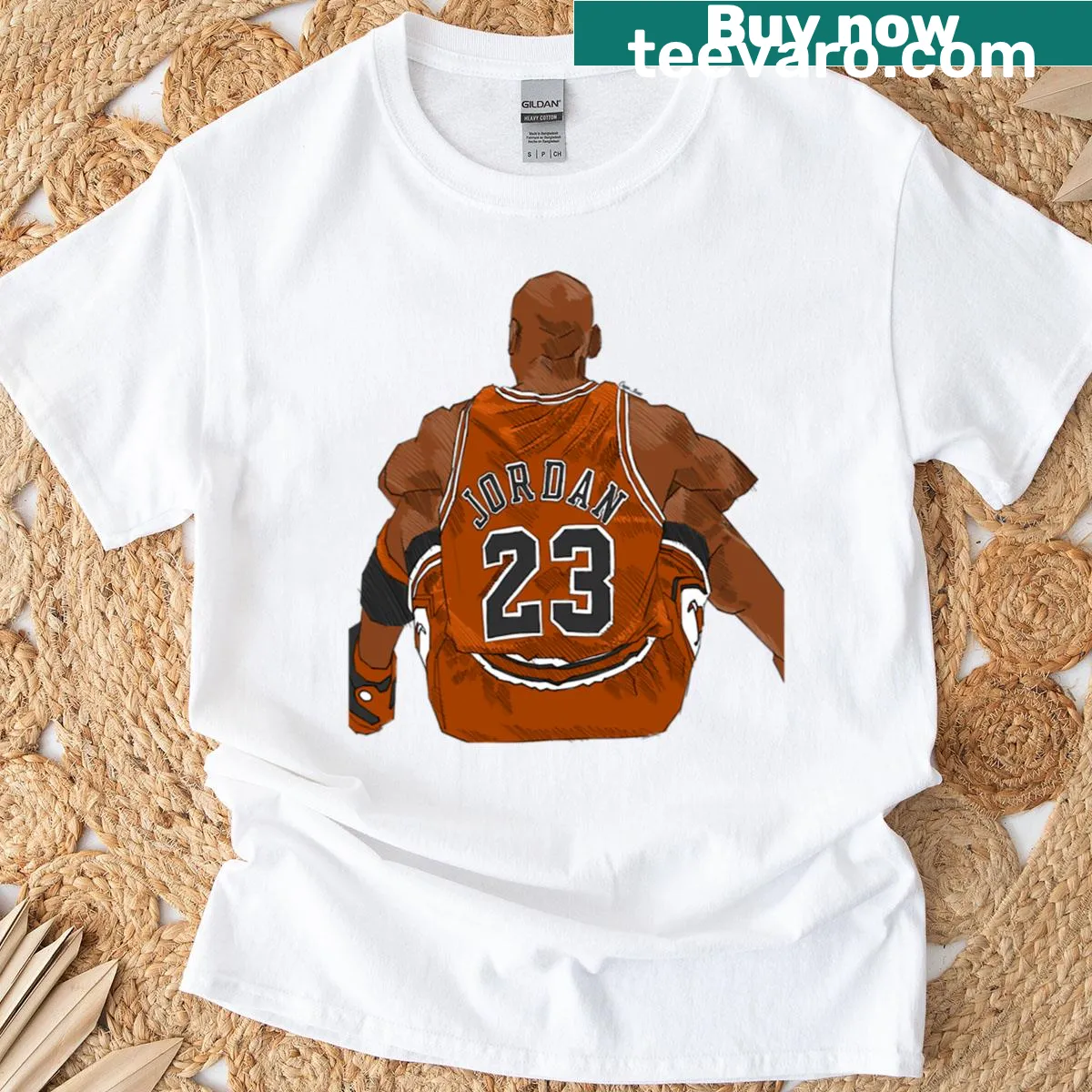 Premium Michael Jordan T-shirt with special graphic — on a men's t-shirt