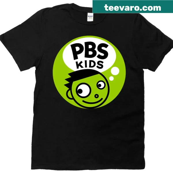 PBS Kids themed t-shirt featuring nostalgic characters