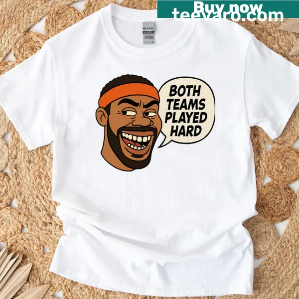 T-shirt featuring a quote from Rasheed Wallace celebrating the Knicks