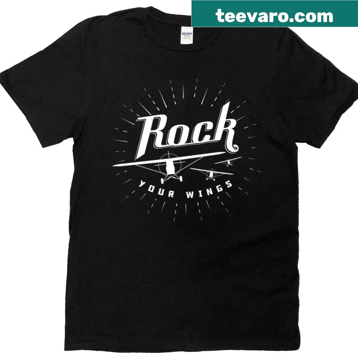 Illustration of a Piper Cub airplane for aviation lovers. — on a men's t-shirt