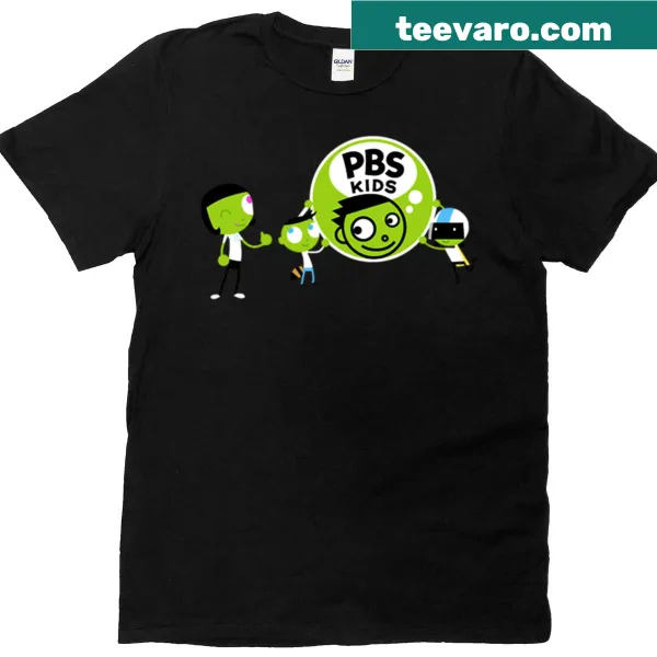 Kids T-shirt featuring Royal PBS Kids design celebrating creativity