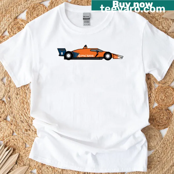 T-shirt featuring Scott Dixon 2025 graphic