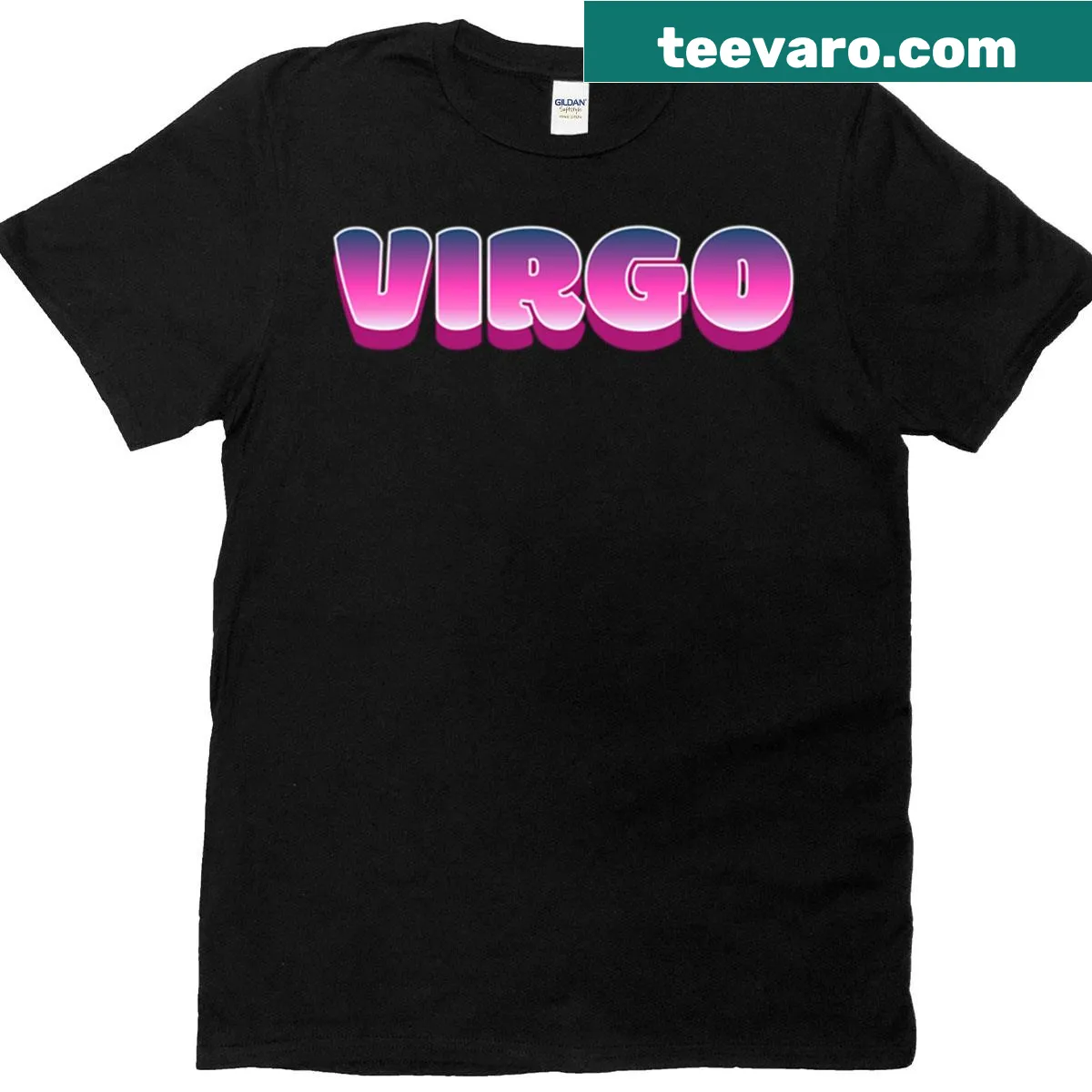 Virgo zodiac symbol t-shirt for astrology enthusiasts. — on a men's t-shirt