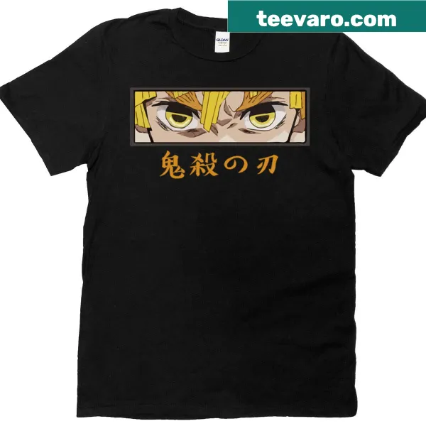 Zenitsu graphic design T-shirt from Kimetsu No Yaiba anime