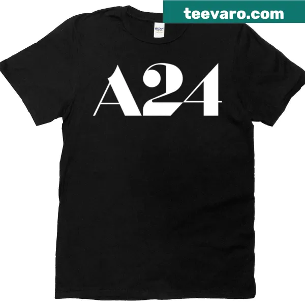 Minimalist T-shirt featuring the number '24'