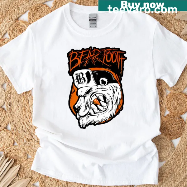 Beartooth Sport logo on a dynamic sports-themed t-shirt